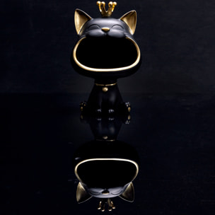 Statue Chat Noir Vide Poche