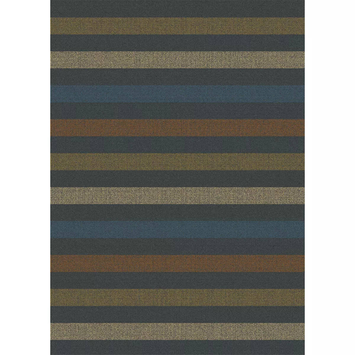 Plaid laine & autres fibres 200 g/m² motif jacquard orange anthracite Mohaira shetland onyx