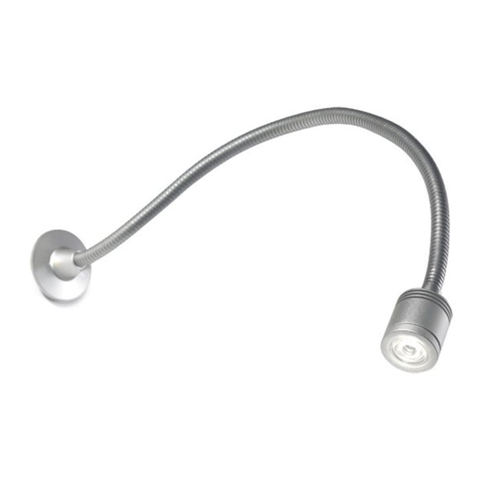 LEDS C4 Luz De Lectura Wall Led 2,2W 3000K Aluminio Anodizado 146Lm