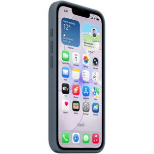 Coque APPLE iPhone 17e silicone Magsafe Bleu maritim