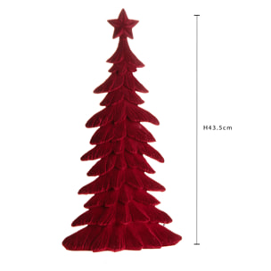 Albero velluto - Pezzi 1 - ROSSO - Bianchi Dino SpA