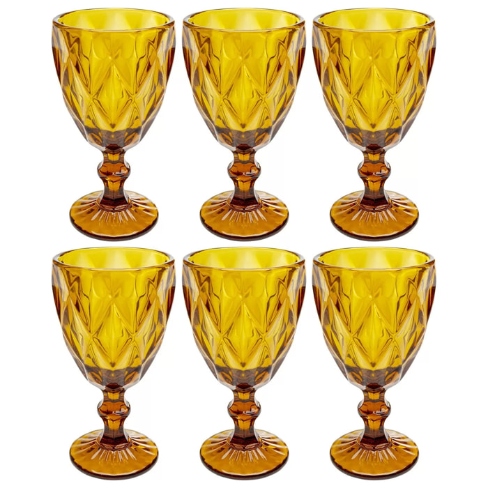 Verres à vin Oriana set de 6 Kare Design