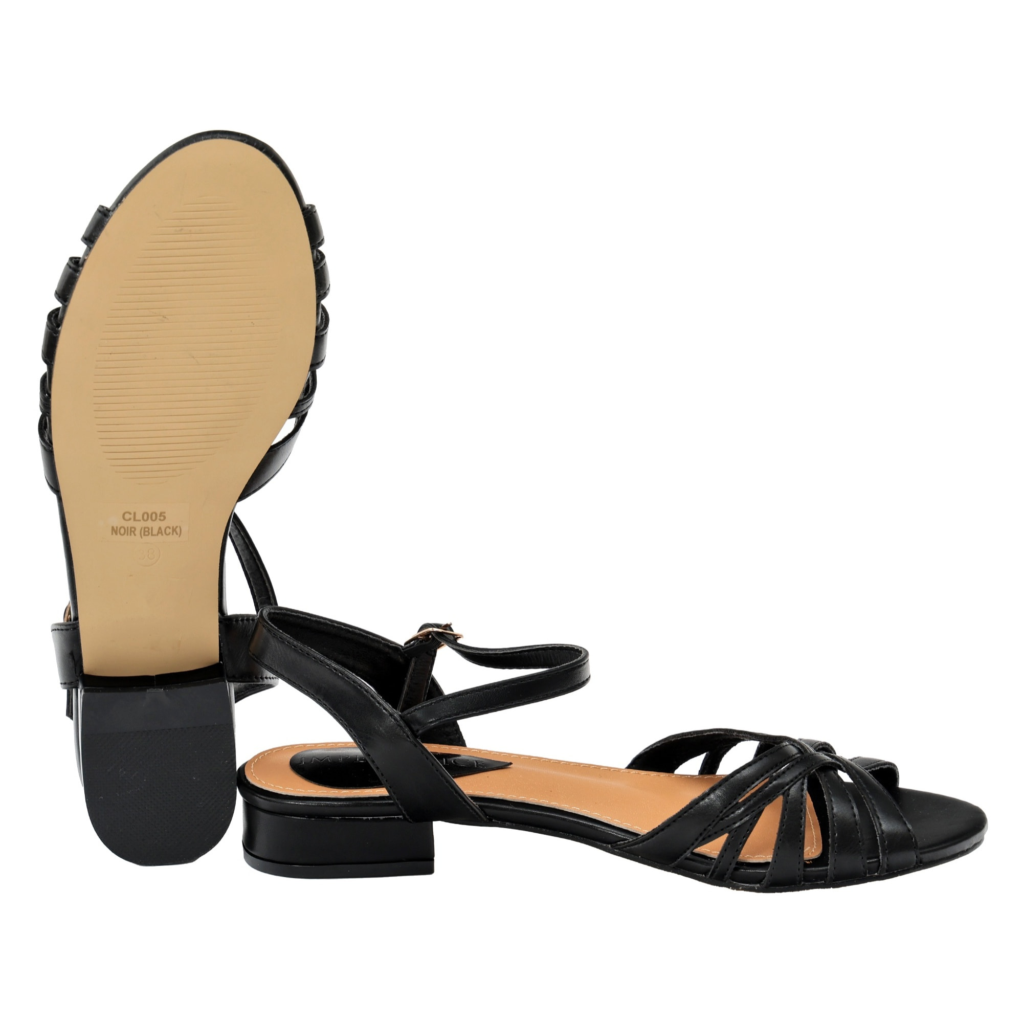 Sandali cinturino regolabile - tacco 3,0 cm