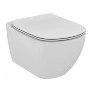 Pack WC Bati-support Geberit extra-plat UP720 + WC Ideal Standard Tesi Aquablade + Abattant softclose + Plaque Chrome