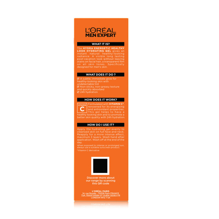 L'Oréal Men Expert Gel Hydratant Bonne Mine Hydra Energetic