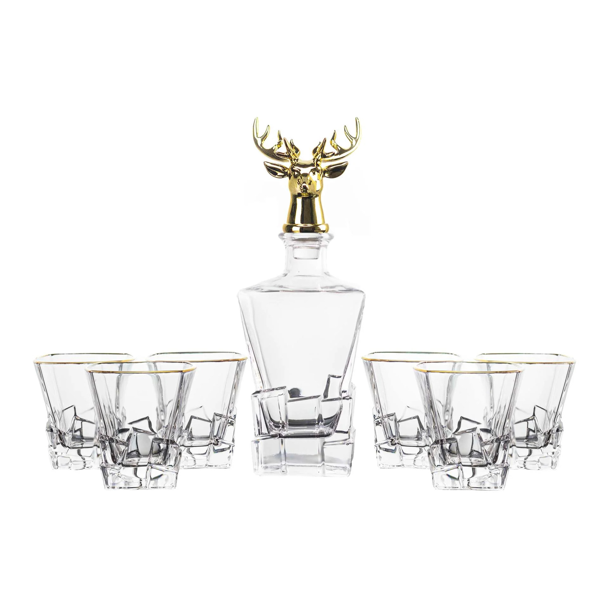 Set 7 Piezas Whisky Cristal 820 Ml