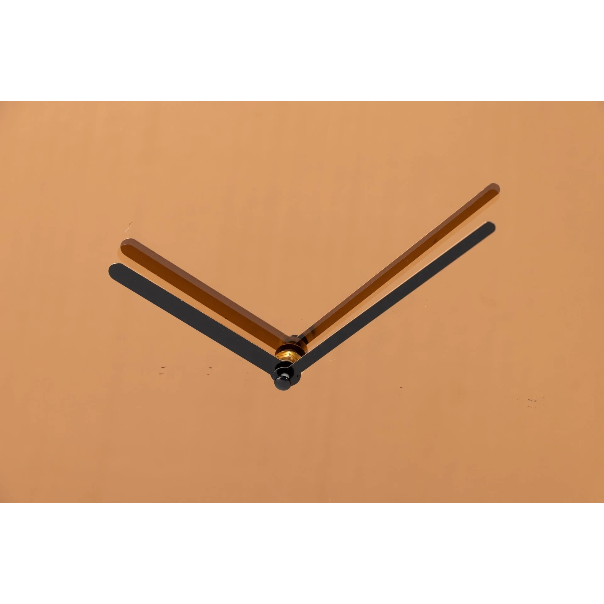 Reloj Pared Metal Espejo 40x3x75 Cm