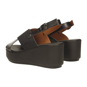 Sandali Donna Tata Italia Nero
