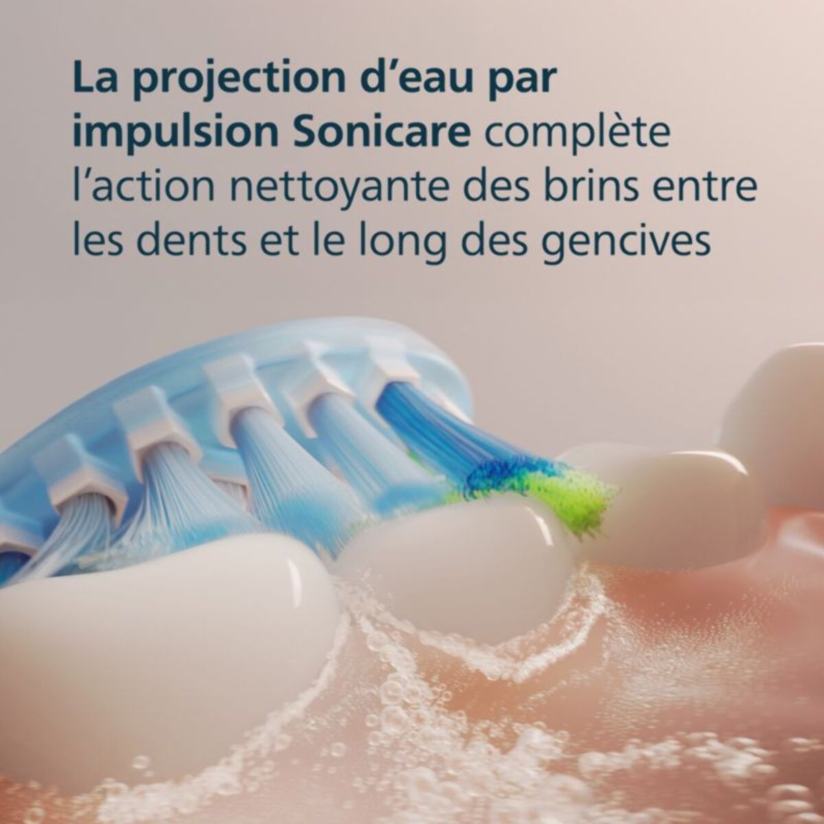 Brossette dentaire PHILIPS Sonicare lot de 2 - HX9042/87 white Premium Plaque Defence C3