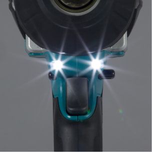 Boulonneuse à chocs 18V LXT 1050 Nm - MAKITA - avec 2 batteries 5Ah - chargeur - MakPac - DTW1001RTJ