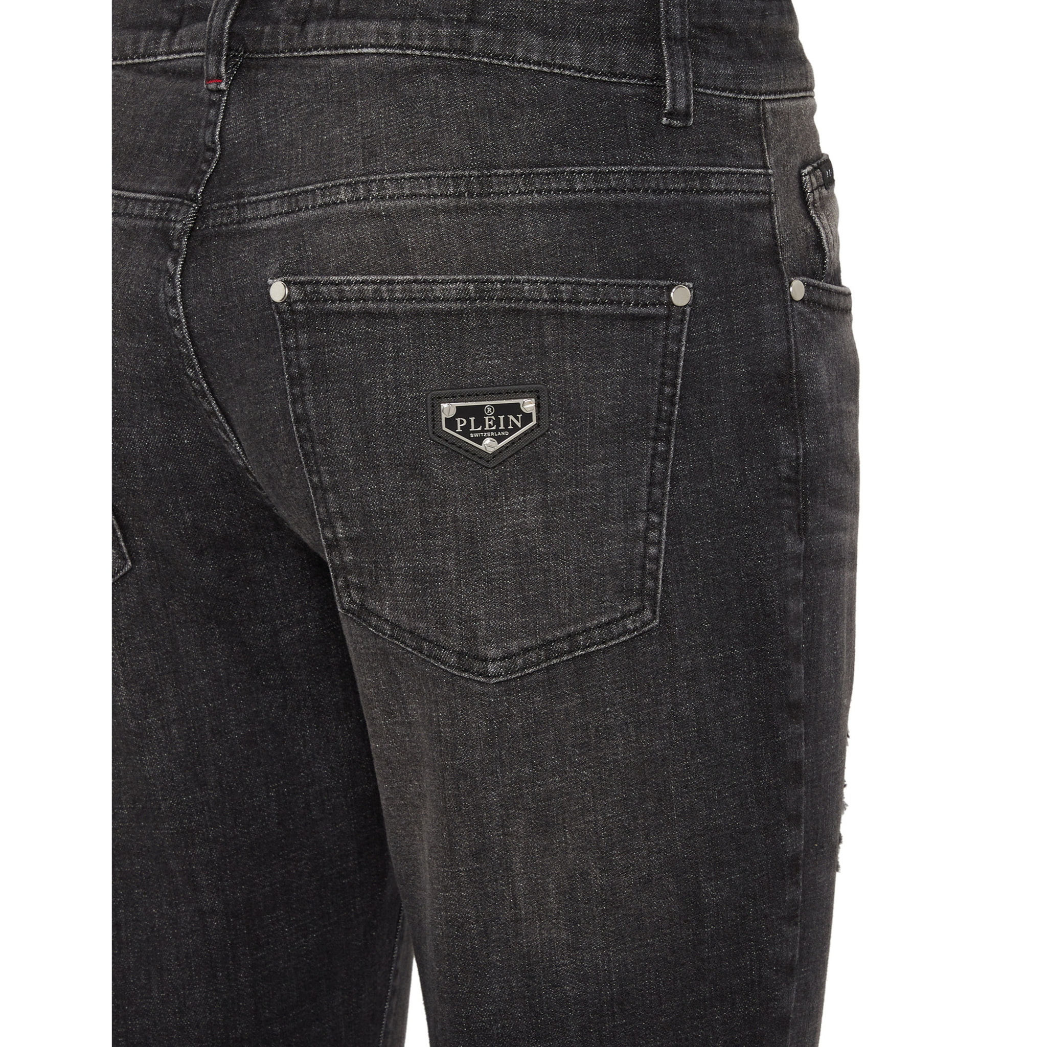 PHILIPP PLEIN Jeans Taglio super dritto