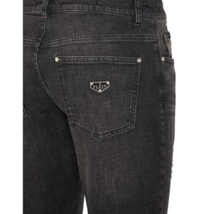 PHILIPP PLEIN Jeans Taglio super dritto