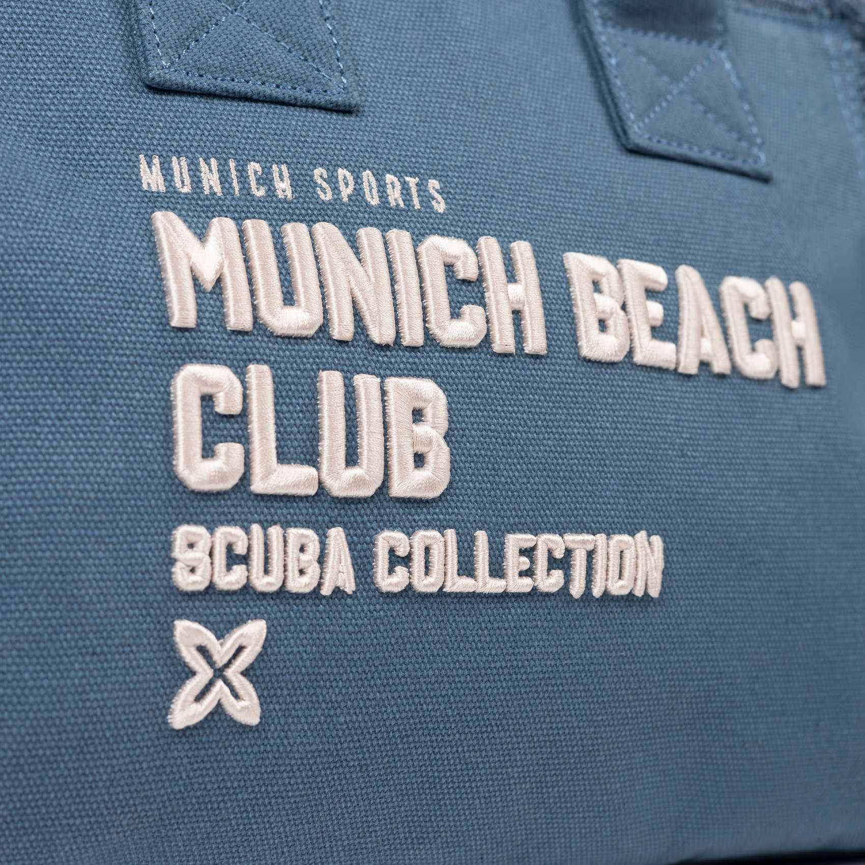 Bolso Bandolera Denim de Algodón Reciclado con Flecos SCUBA DENIM CROSSBODY