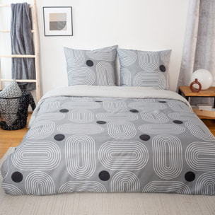 Parure housse de couette 3pcs 100% microfibre 72gsm frogguie