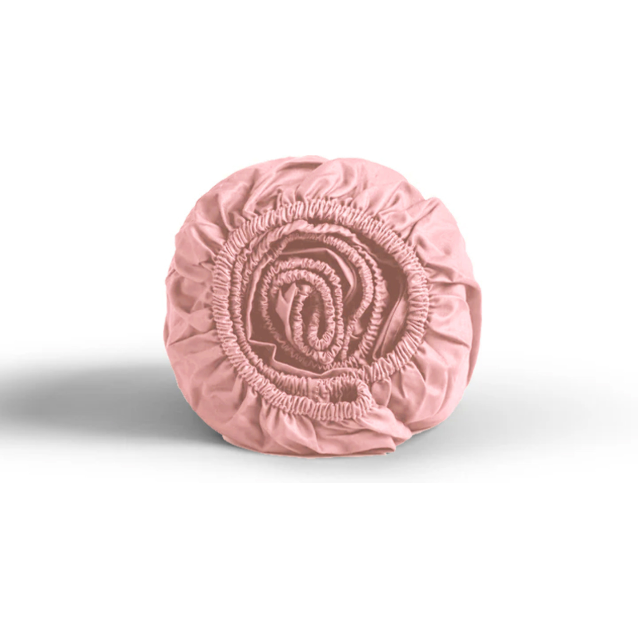 LENZUOLO SOTTO CON ANGOLI PER LETTO MATRIMONIALE IN JERSEY DI COTONE ROSA