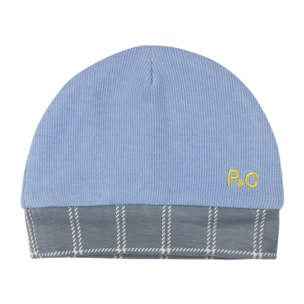 CAPPELLINO IN FELPA AZZURRA