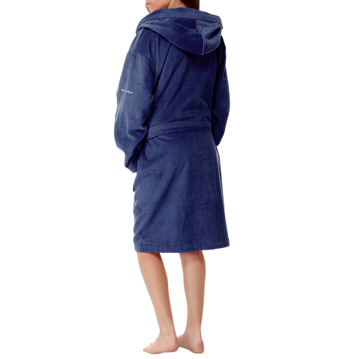 Peignoir mixte CASUAL - coton 380 g/m2 marine