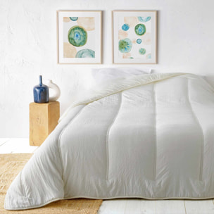 Jeté de lit uni - Crème