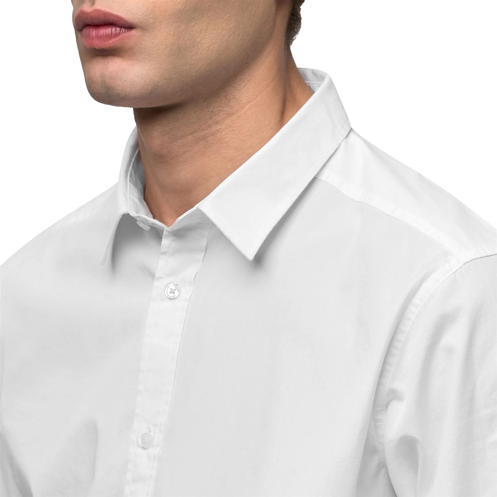 Kappa - Camisas Hombre Blanco - Vlad