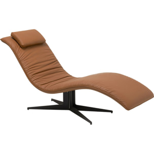 Chaise longue Bonnie marron Kare Design