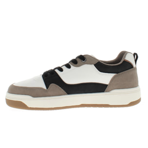 Armata di Mare Scarpe Uomo Sneakers Casual Stringate con Soletta Rimovibile in Memory Foam AMU W24D652 Beige Off White