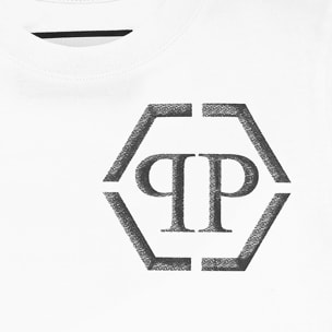PHILIPP PLEIN T-Shirt Round Neck Ss HEXAGON