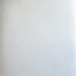 Table d'appoint ronde en béton blanc D35 cm - Santorini