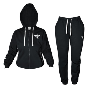 Tuta Donna DIADORA Cotone Felpato Full Zip Art.102182268