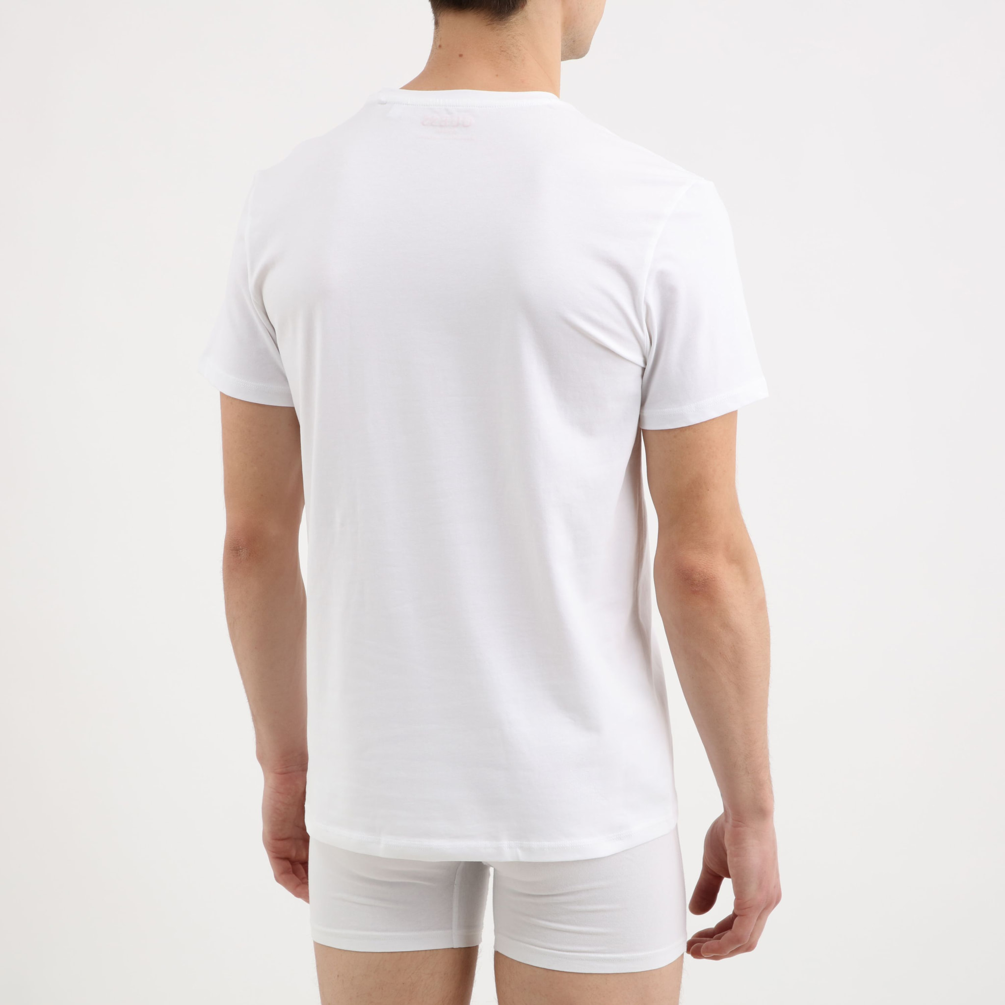 T-shirt Caleb - logo - coton biologique - blanc