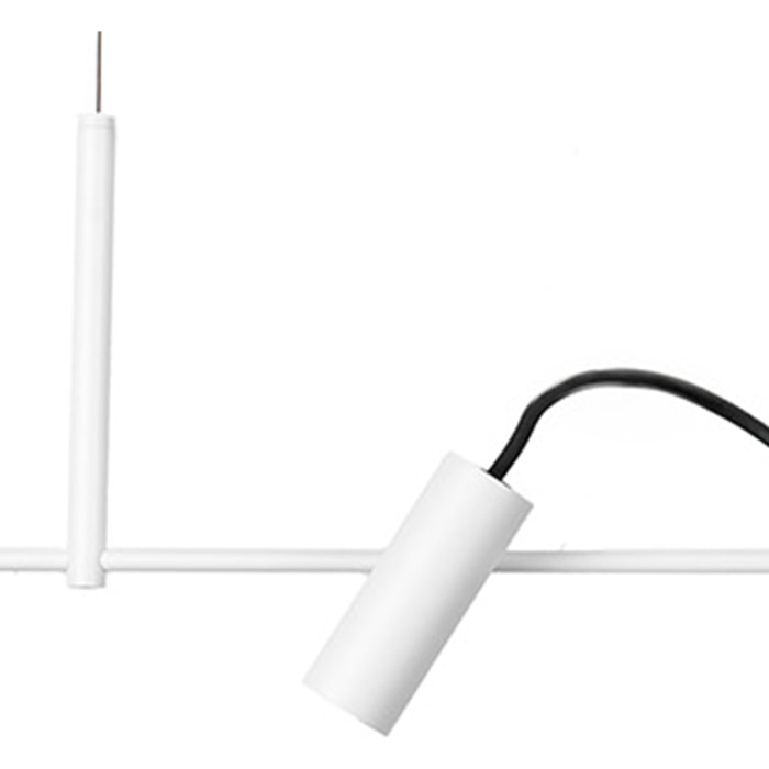 CLAP Suspension linéaire blanche 3x6W 3000K 38º