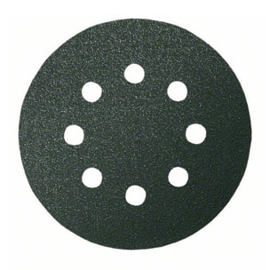 5 Disque abrasif F355 Ø 125 mm 9 trous Grain 240 - BOSCH - 2608605119