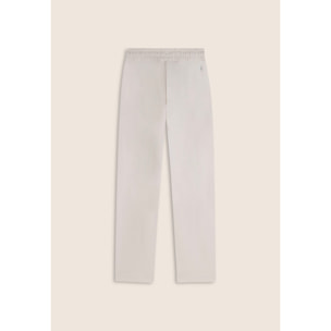 Pantaloni cropped in French Terry modal stretch tinto