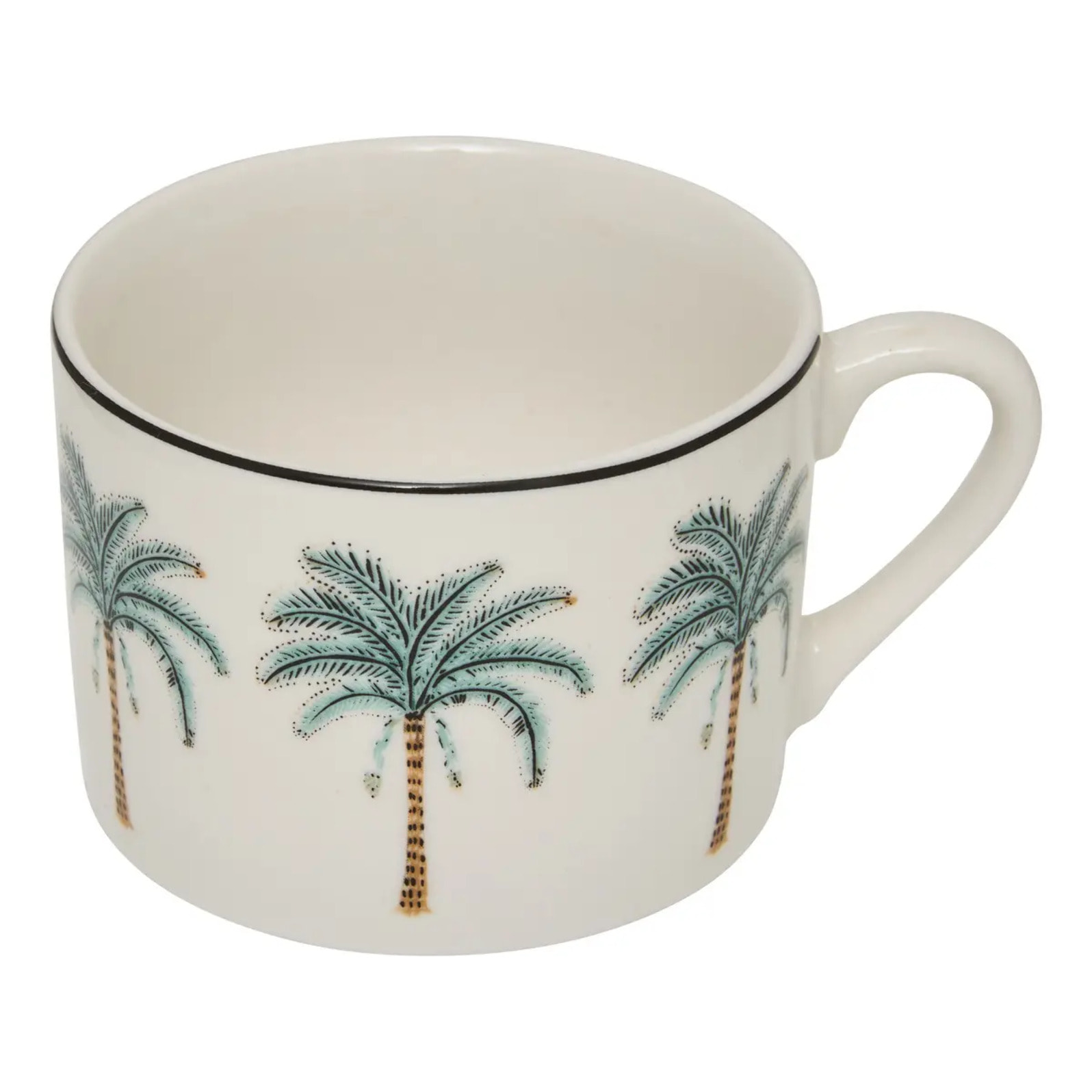 Coffret de 2 tasses avec coupelles Palm Resort 20cl