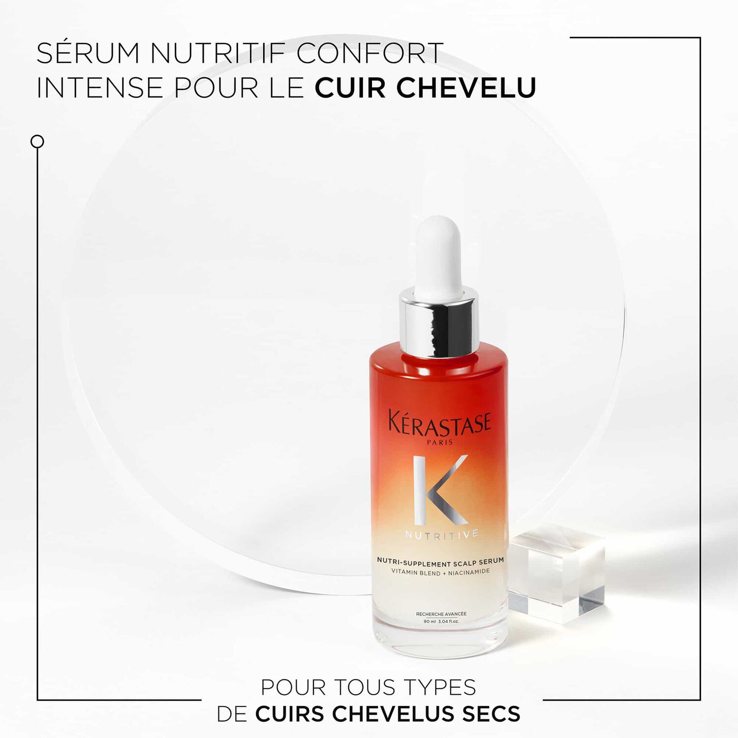 Nutritive - Sérum Nutritif confort intense pour le cuir chevelu 90 ml