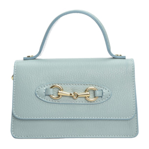 Borsa a spalla Anna Luchini Turchese