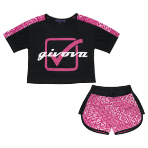 Completo Corto Bimba Ragazza GIVOVA Cotone