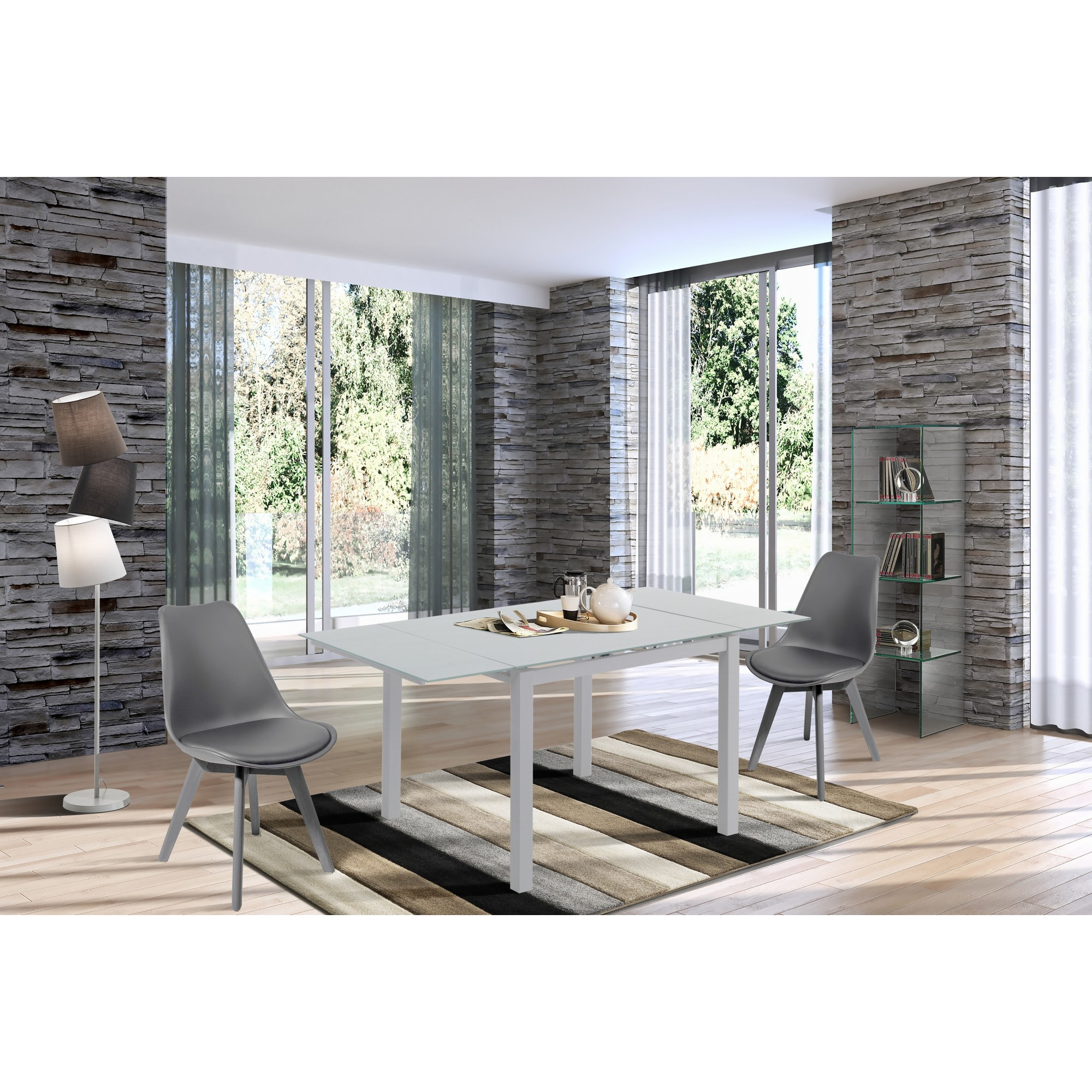 Tomasucci Table extensible NEW DAILY 90 BLANCHE