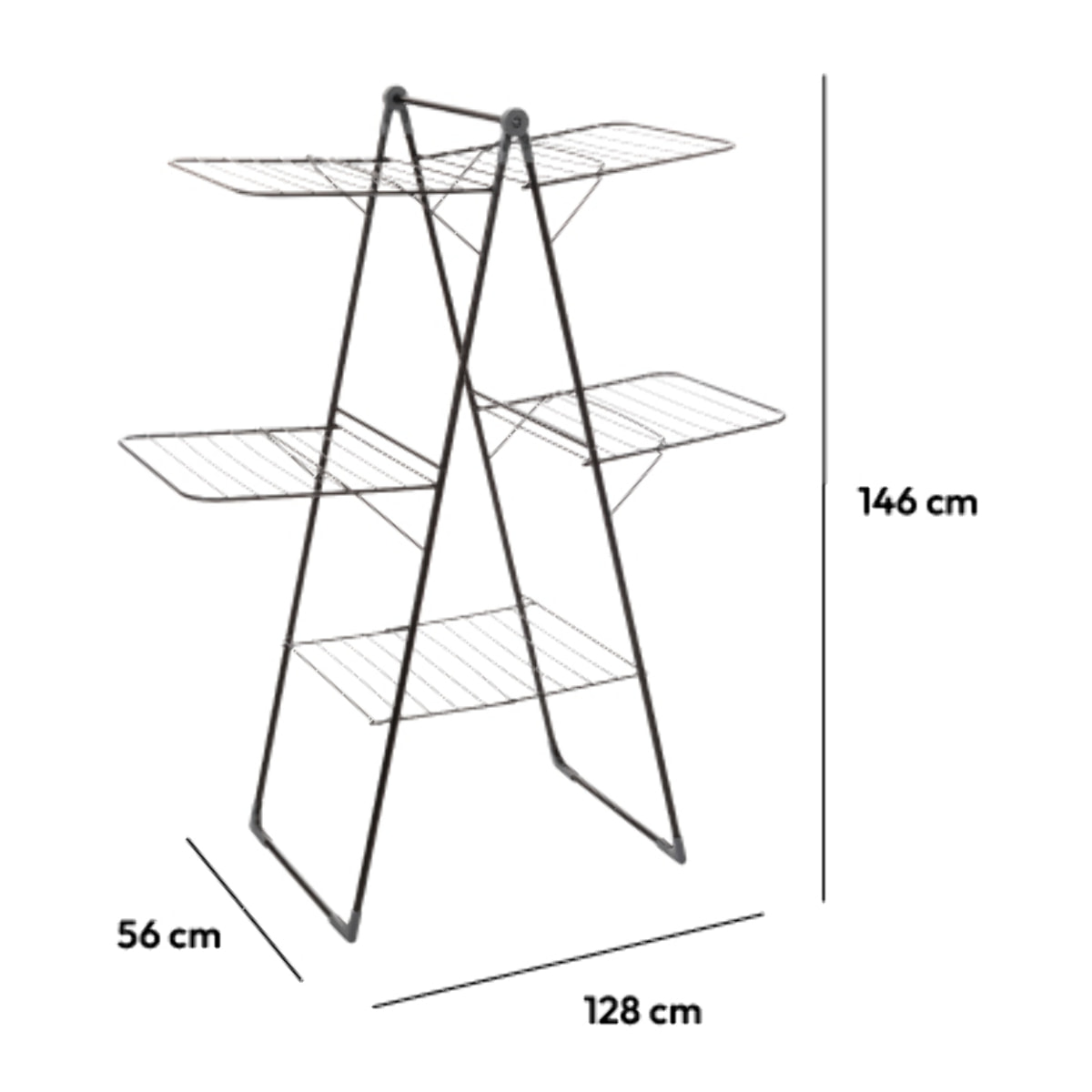 Étendoir à linge pliant pont 30m Mojave