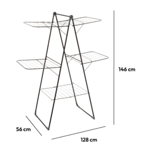 Étendoir à linge pliant pont 30m Mojave