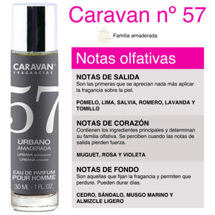 Caravan perfume de hombre nº57 30ml