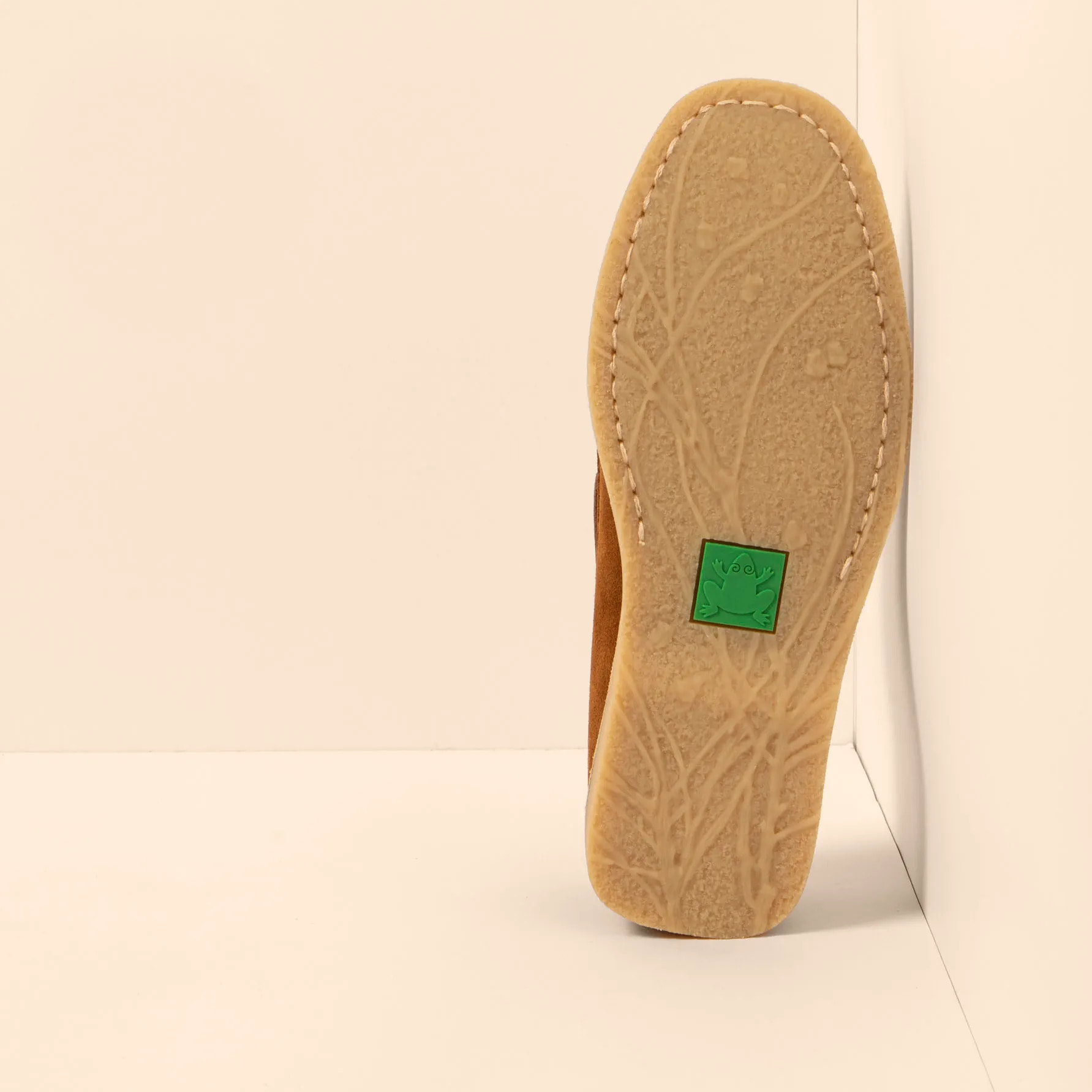 Mocasin N5963 SILK SUEDE TOFFEE/ PLANTAE color Toffee