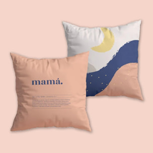 Funda Cojín "Mamá Extraordinaria" Paisaje