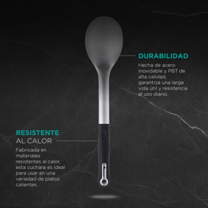 Cuchara 32,7x7,1x5cm foodies en acero inoxidable + pbt masterpro