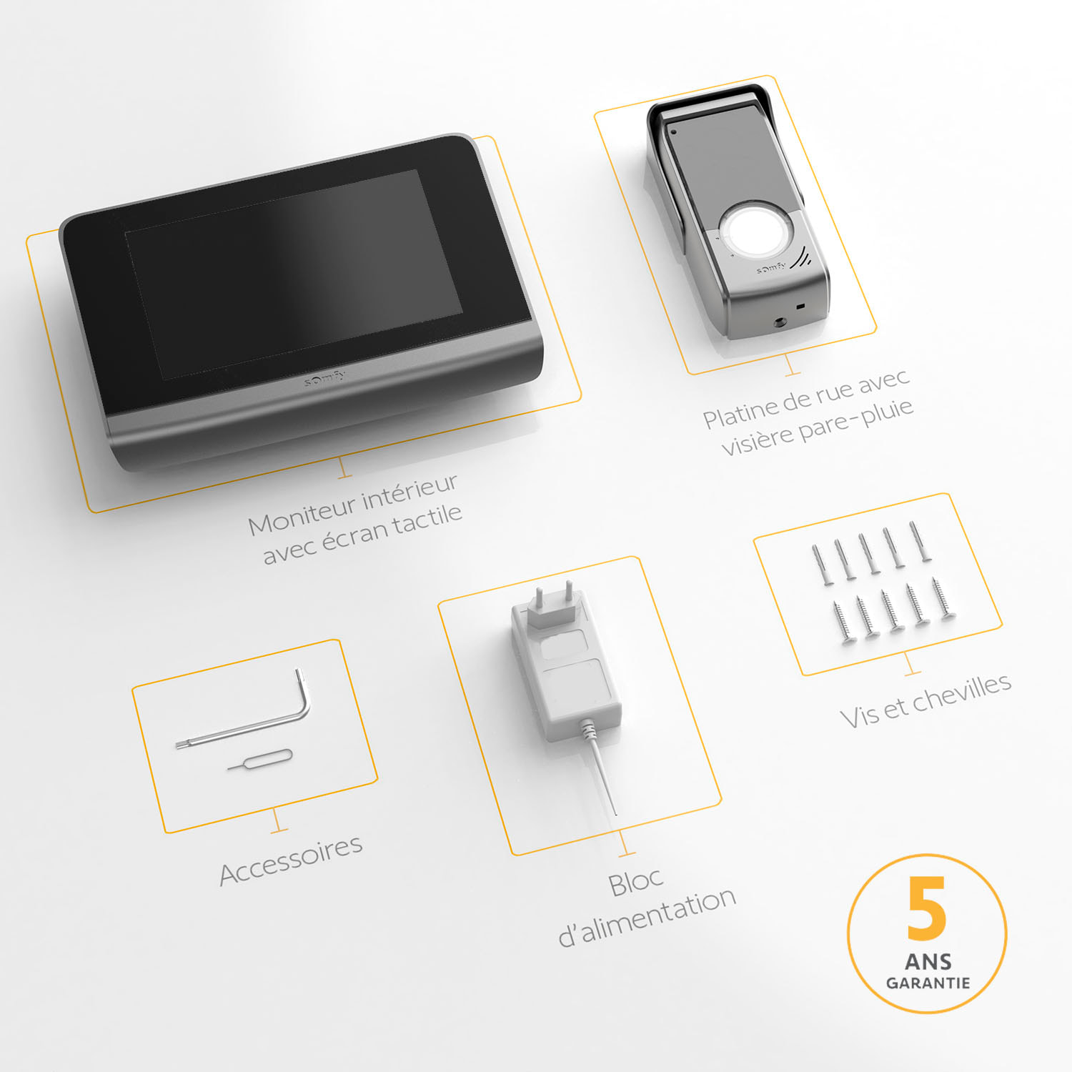 Visiophone V500 Connect, Interphone connecté - Ecran tactile 7 pouces