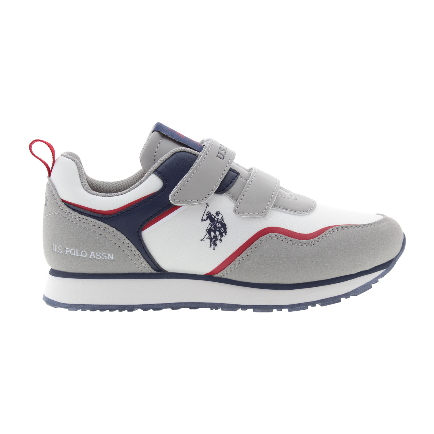 Sneakers U.S. Polo Assn. bianco-grigio chiaro