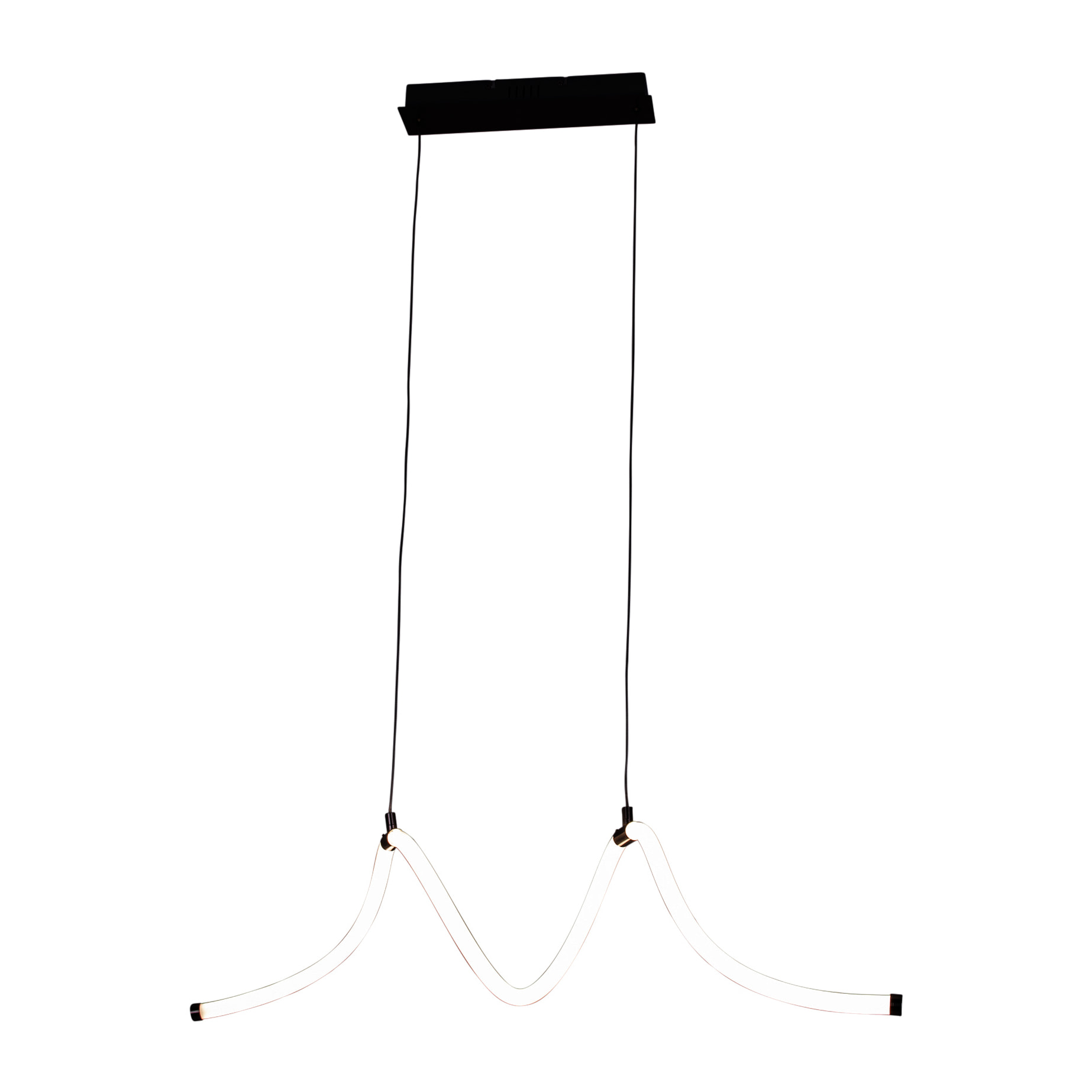 Forlight Colgante Rolly LED 28W Blanco Neutro - 4000K Níquel Satinado para Interior de Techo en Comedor, Salón, Cocina