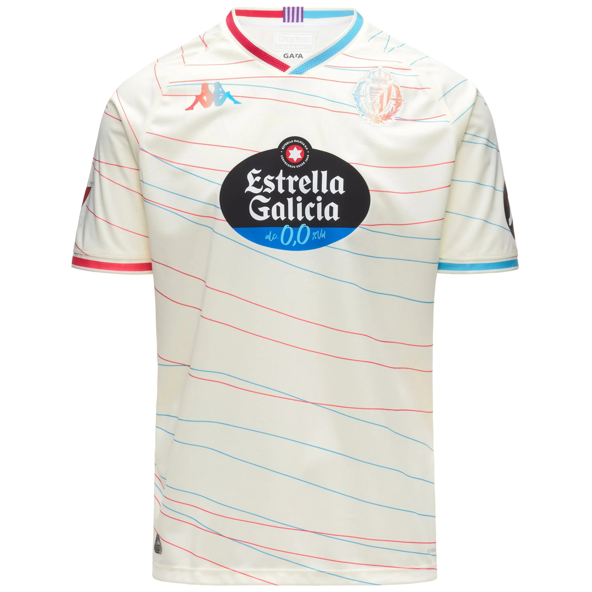 Maglie gioco Kappa Uomo Kombat 2025 Valladolid Bianco