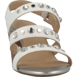 Sandalias Mujer de la marca GEOX  modelo D EUDORA H BLANCO