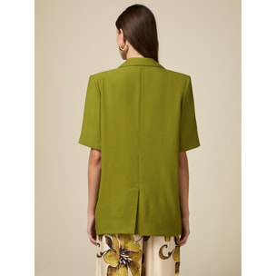 Oltre - Short sleeve blazer - Verde