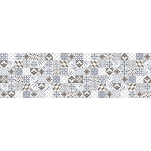 Sticker crédence adhésive - CARRELAGES TOLOMEO - 60x200cm